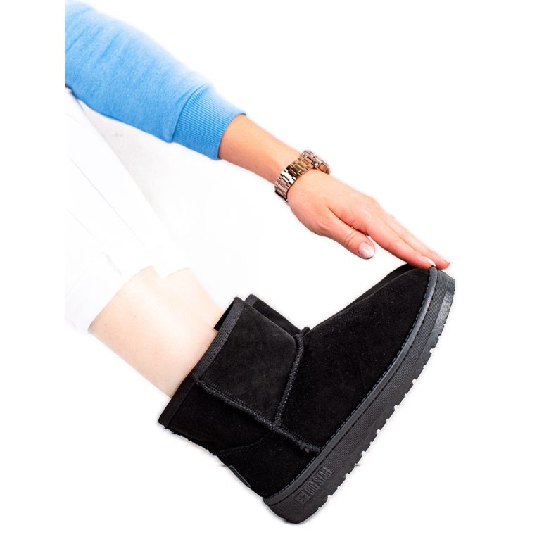 Bottes de neige pour femmes Big Star II274440 le noir Bottes de neige pour femmes Big Star II274440 le noir