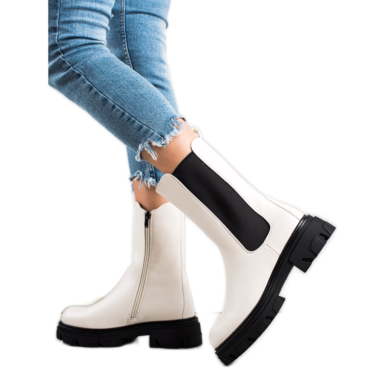 W. Potocki BOTTES BLANCHES DE TRAVAIL POTOCKI 21-18001w