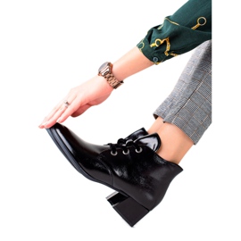 Bottes à talons bas de Sergio Leone noir