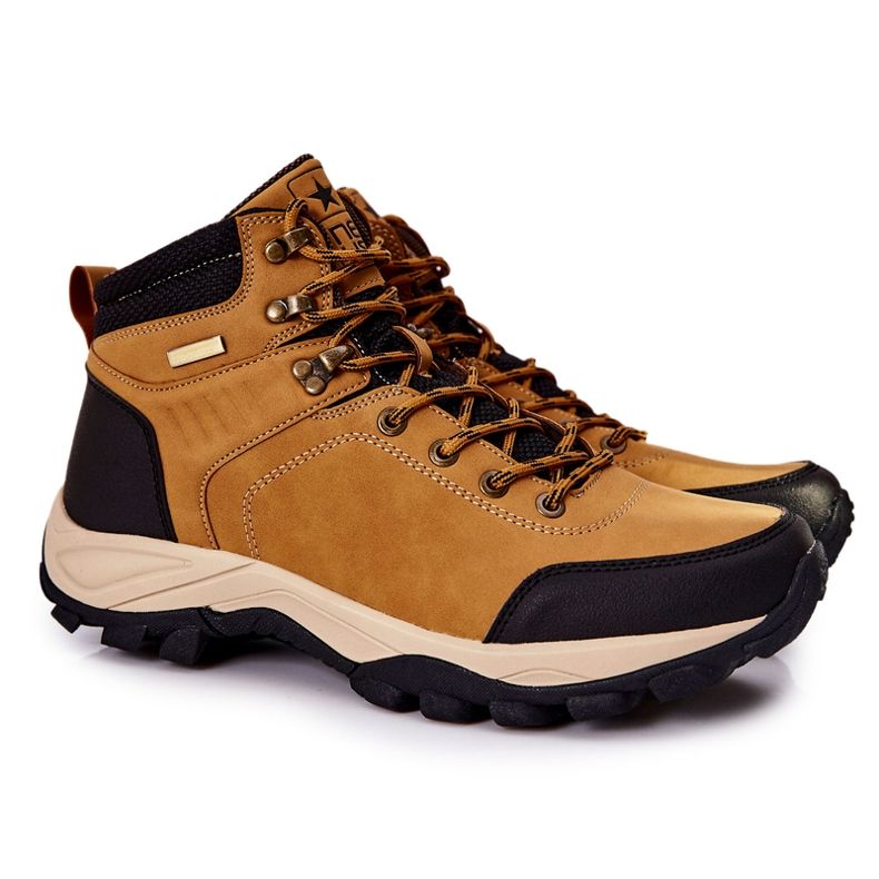 PE1 Chaussures Trekking Chaudes Homme Camel Dannis brun