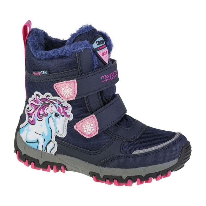 Chaussures Kappa Flake Tex K Jr 260917K-6722 bleu marin Chaussures Kappa Flake Tex K Jr 260917K-6722 bleu marin