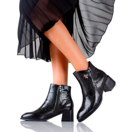 Filippo Bottes élégantes avec isolation noir