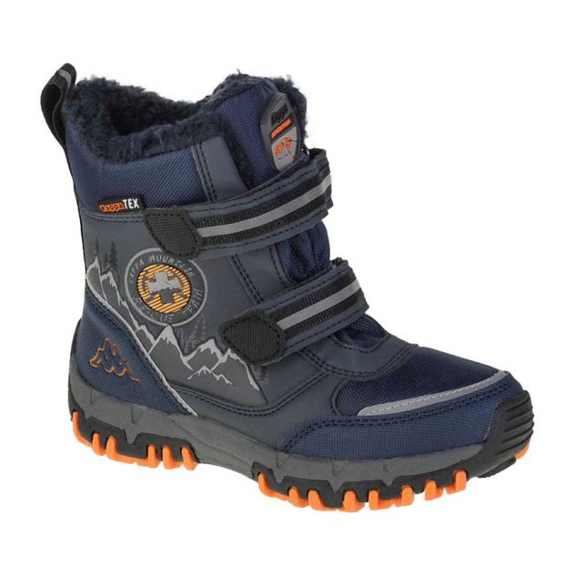 Chaussures Kappa Rescue Tex K Jr 260581K-6744 blanche bleu marin Chaussures Kappa Rescue Tex K Jr 260581K-6744 blanche bleu marin