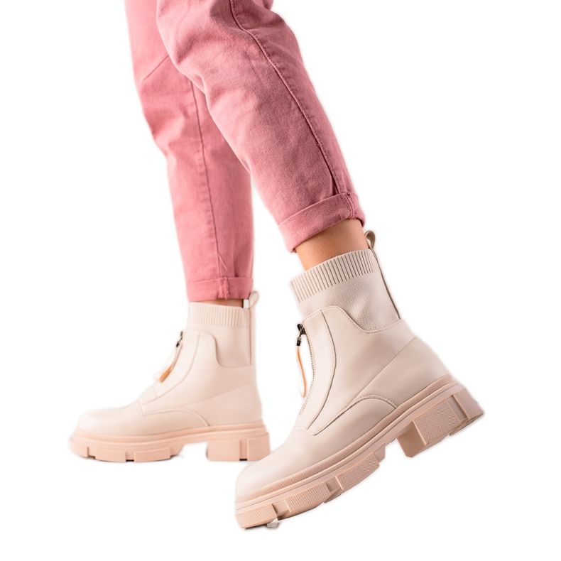 Bestelle Travailleurs à enfiler avec une fermeture à glissière beige