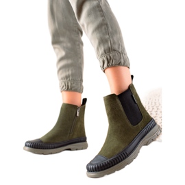 Bottes pour femmes Big Star II274355 vert