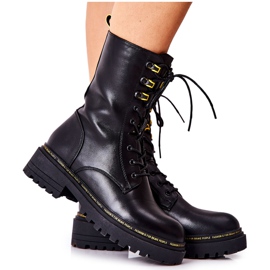 POTOCKI Black Rockdale Tall Travailleurs du cuir le noir POTOCKI Black Rockdale Tall Travailleurs du cuir le noir