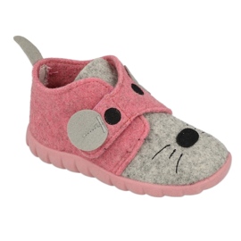 Chaussures enfant Befado 526P104 rose gris