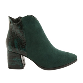 M.Daszyński Bottes en daim vertes MR2025-3 noir