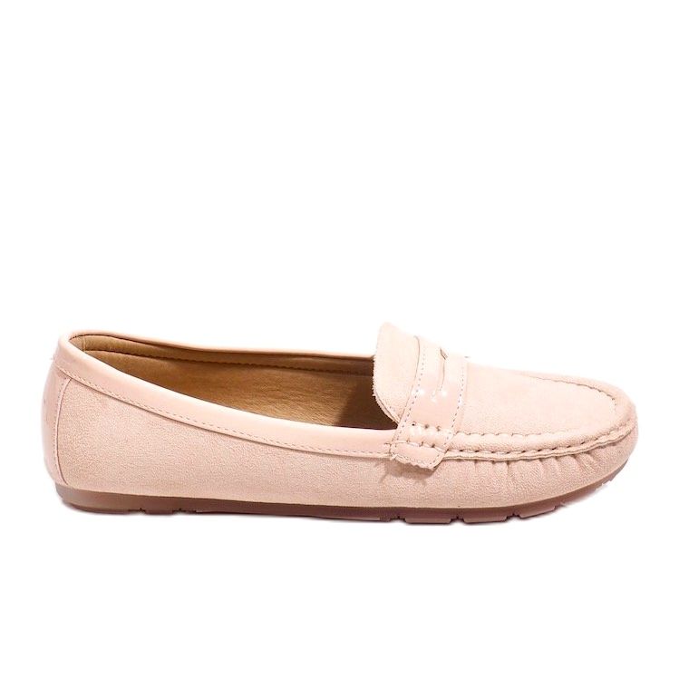 Mocassins roses à boucle FM2958-3 Mocassins roses à boucle FM2958-3