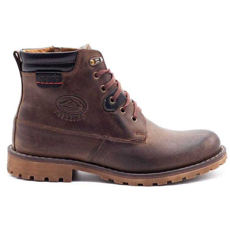 Mario Pala Bottes d'hiver 754 marron foncé brun Mario Pala Bottes d'hiver 754 marron foncé brun