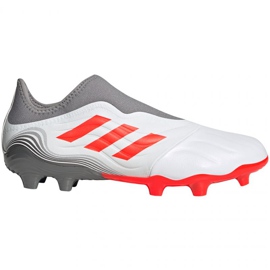 Chaussures de football Adidas Copa Sense.3 Ll Fg M FY6171 multicolore blanc