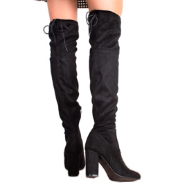 TRENDI Mousquetaires noirs sexy