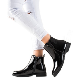 J. Star Bottes basses élégantes noir