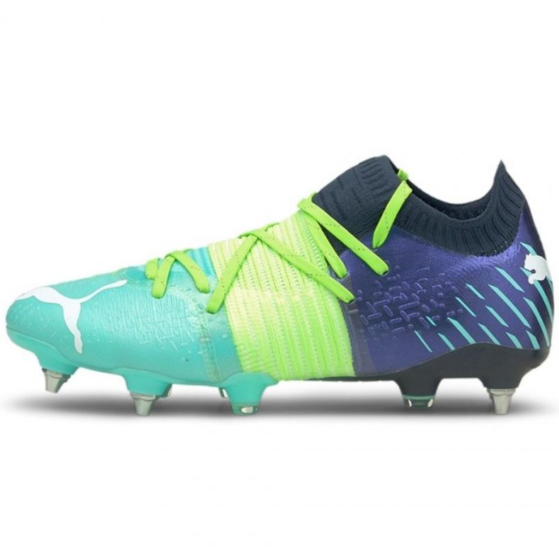 Chaussures de football Puma Future Z 1.2 MxSG M 106479 03 bleu marine, multicolore bleu et bleu marine Chaussures de football Puma Future Z 1.2 MxSG M 106479 03 bleu marine, multicolore bleu et bleu marine