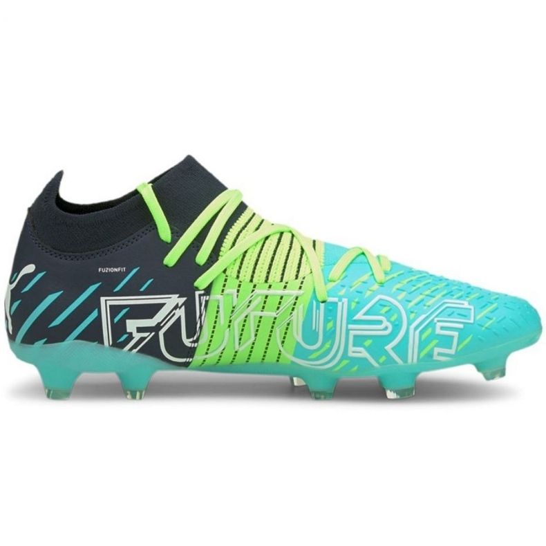 Chaussures de football Puma Future Z 3.2 Fg Ag M 106486 02 multicolore vert