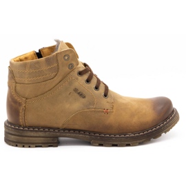 ABIS Chaussures chaudes pour hommes 197 marron brun ABIS Chaussures chaudes pour hommes 197 marron brun