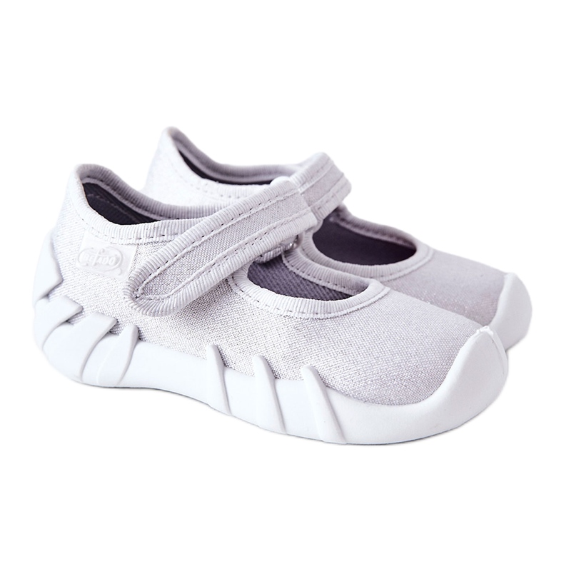 BEFADO S.A. Chaussons Inblu Brillant 109P222 Argent
