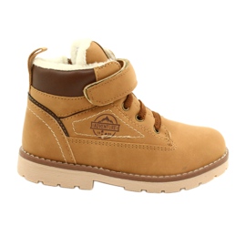 Ouvriers isolés avec fourrure American Club GC29 / 21 Camel beige brun jaune