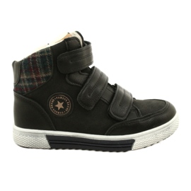 American Club Chaussures De Sport Hautes Avec Fourrure Américaine GC19 / 21 Noir le noir American Club Chaussures De Sport Hautes Avec Fourrure Américaine GC19 / 21 Noir le noir