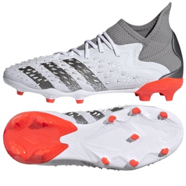Chaussures de foot Adidas Predator Freak.1 Fg Jr FY6260 multicolore blanc