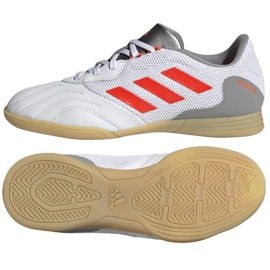 Chaussures de football Adidas Copa Sense.3 In Sala Jr FY6158 multicolore blanc