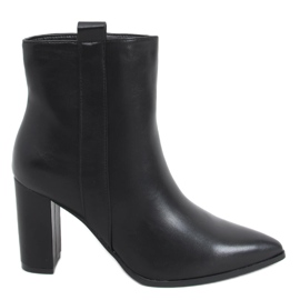 Bottes sur le poteau Viva Black noir