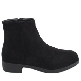 Bottines chelsea femme en daim Verbe Noir le noir