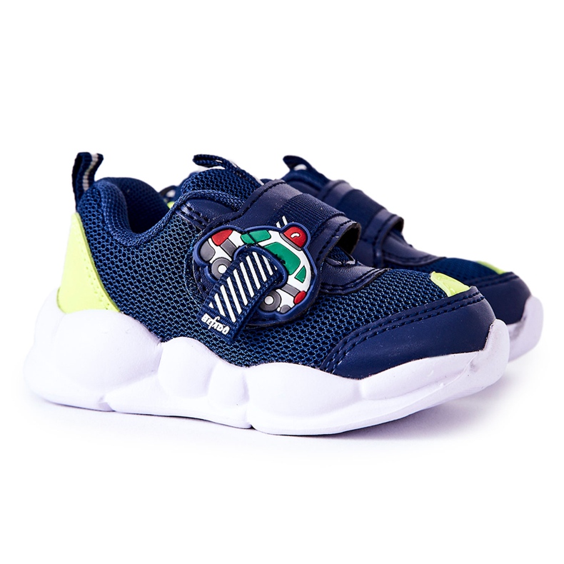 BEFADO S.A. Chaussures De Sport Enfant Avec Velcro Befado 516P094 Bleu Marine