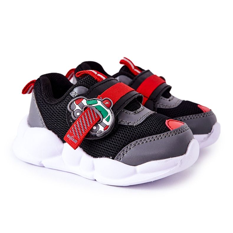 BEFADO S.A. Chaussures De Sport Enfant Avec Velcro Befado 516P096 Noir le noir rouge