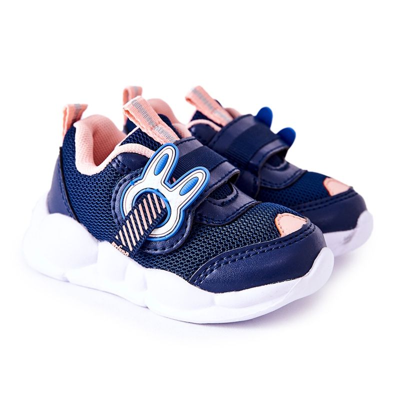 BEFADO S.A. Chaussures De Sport Enfant Avec Velcro Befado 516P090 Bleu Marine-Rose