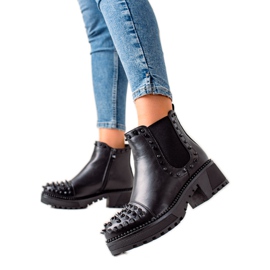 Melisa Bottes noires rock