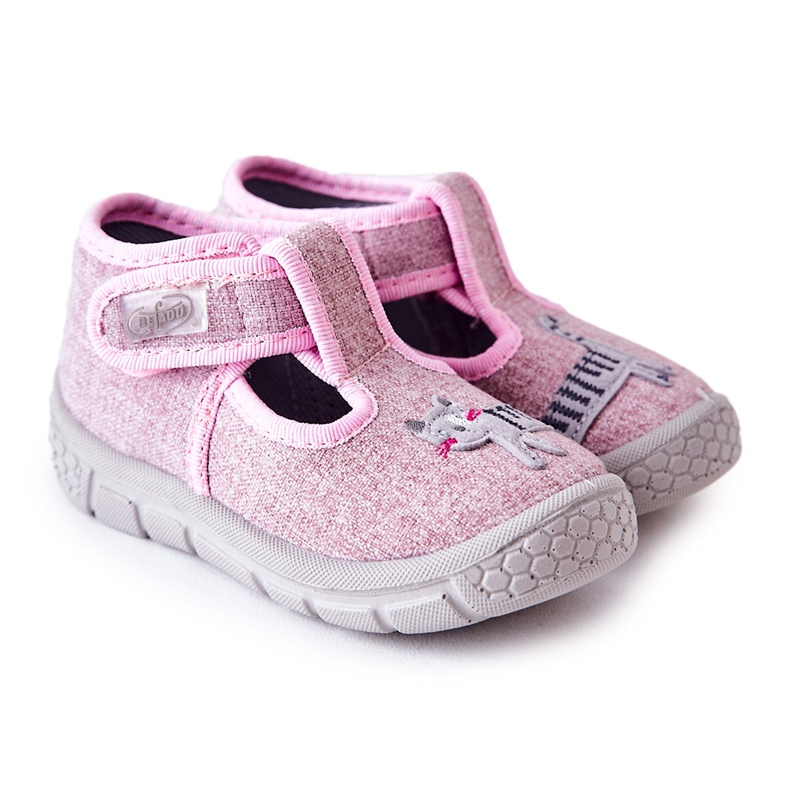 BEFADO S.A. Chaussons Befado Chaton 531P084 Rose