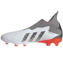 Chaussures de foot Adidas Predator Freak.3 Ll Fg M FY6293 gris, blanc blanc