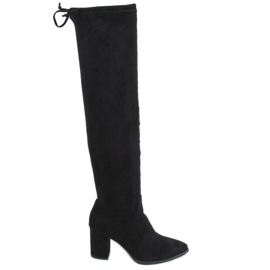 Bottines à talons de Peti Black noir