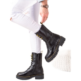 W. Potocki Gants noirs Potocki