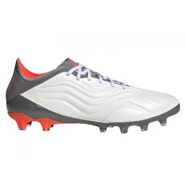 Chaussures de football Adidas Copa Sense.1 Ag M FY6207 gris, blanc blanche