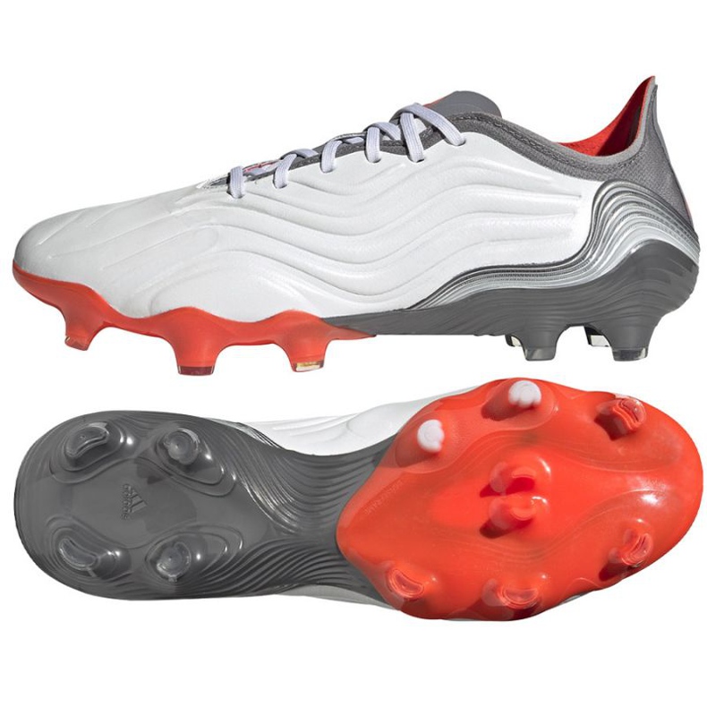 Chaussures de football Adidas Copa Sense.1 Fg In M FY6208 multicolore blanche Chaussures de football Adidas Copa Sense.1 Fg In M FY6208 multicolore blanche