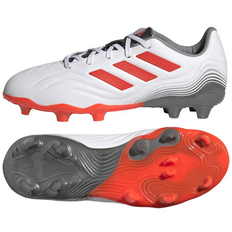 Chaussures de football Adidas Copa Sense.3 Fg Jr FY6154 multicolore blanche