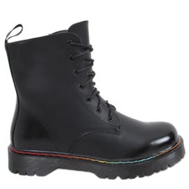 Martensiaki avec le fil coloré Ohio Black noir