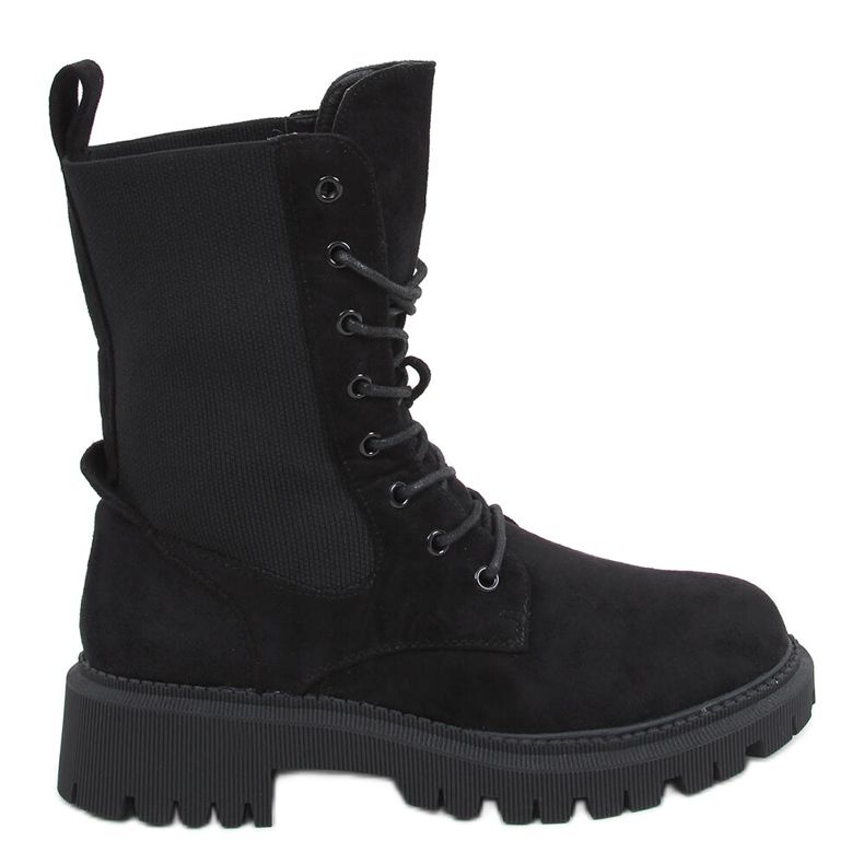 Bottes militaires à tige chaussette Nevada Black le noir Bottes militaires à tige chaussette Nevada Black le noir
