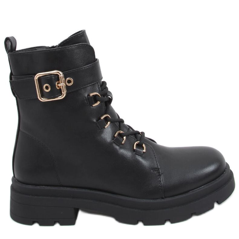 Bottes militaires Pomona noires le noir Bottes militaires Pomona noires le noir