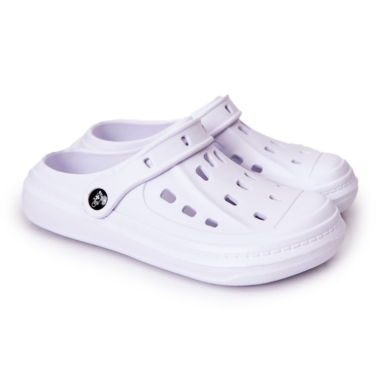 BEFADO S.A. Chaussons Homme Kroks Befado 154M001 Blanc blanche