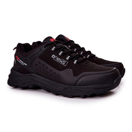 PE1 Chaussures De Sport Pour Hommes Attachées Noir Grenberd