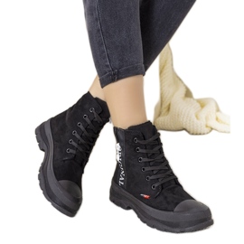 Bottes isolées Paladiunio noires Goris pour femme le noir Bottes isolées Paladiunio noires Goris pour femme le noir