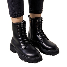Bottes isolées noires pour femmes Cynthia