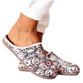 Inblu Chaussons Befado Chevreuils 155D203 Beige brun