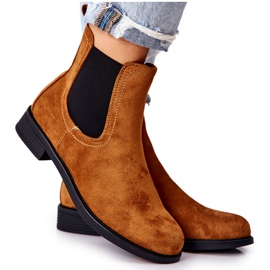 PG1 Bottines en daim Astate camel brun PG1 Bottines en daim Astate camel brun