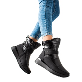 Weide Bottes de neige classiques noir