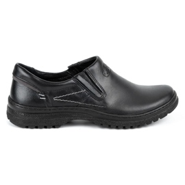 KOMODO Chaussures décontractées noires pour hommes 869 le noir