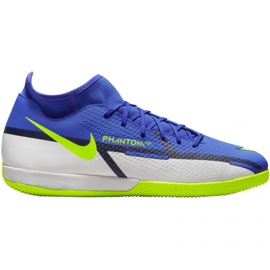 Nike Phantom GT2 Academy Df Ic M DC0800 570 chaussures de football argent, bleu bleu